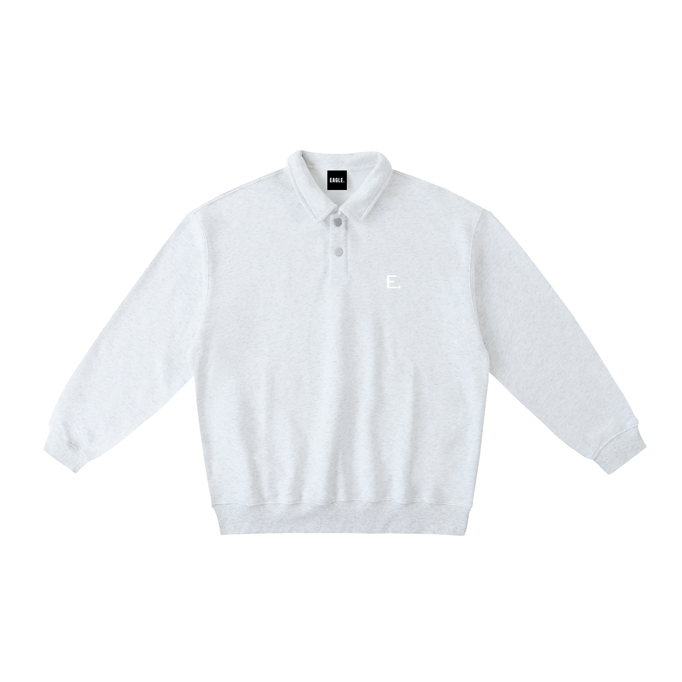 EAGLE Heavyweight Polo-Collar Sweatshirt