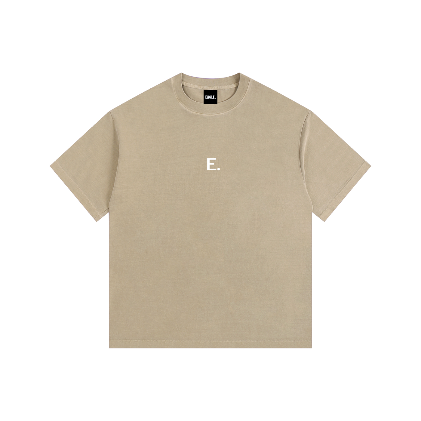 EAGLE Vintage Washed Oversized Cotton T-Shirt