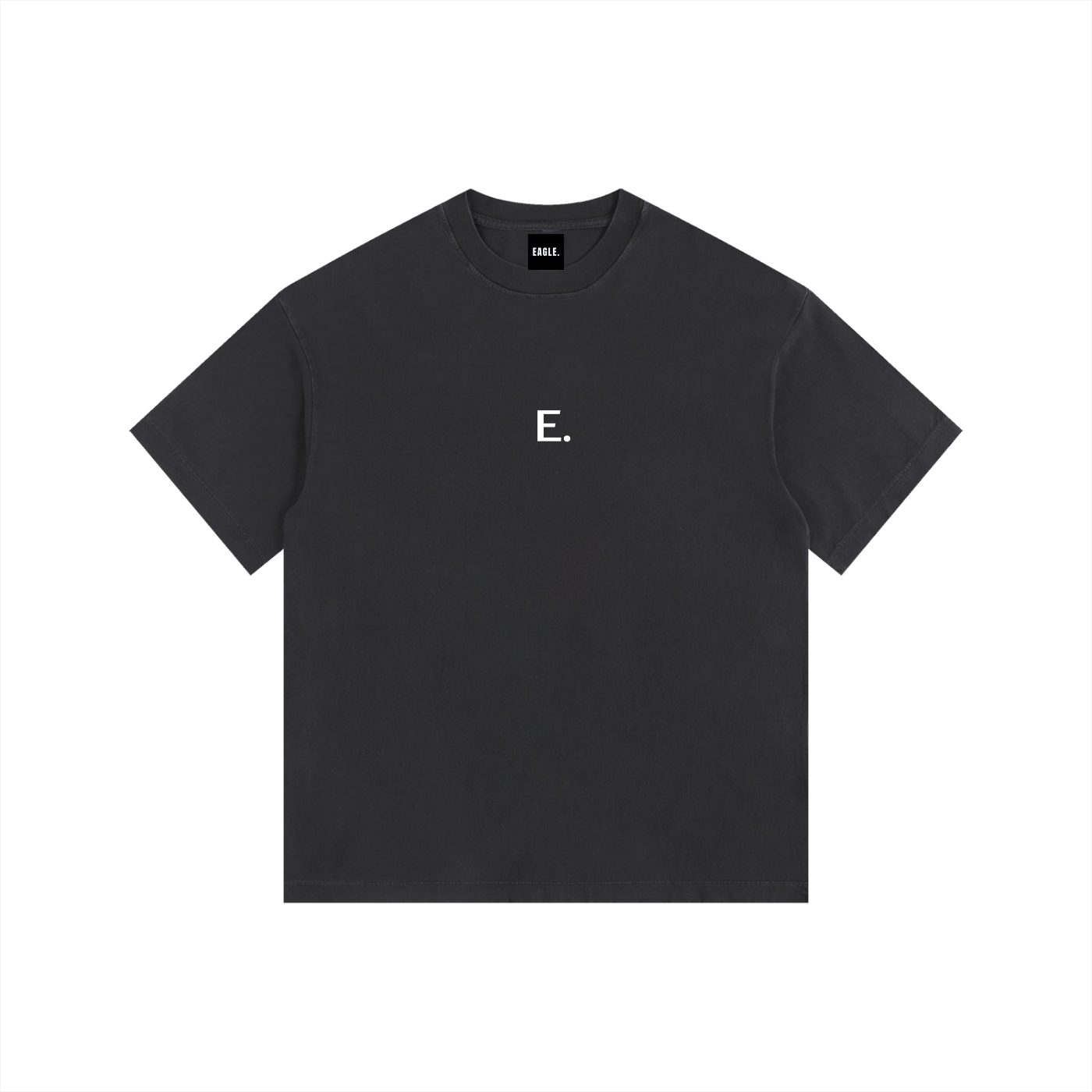 EAGLE Vintage Washed Oversized Cotton T-Shirt