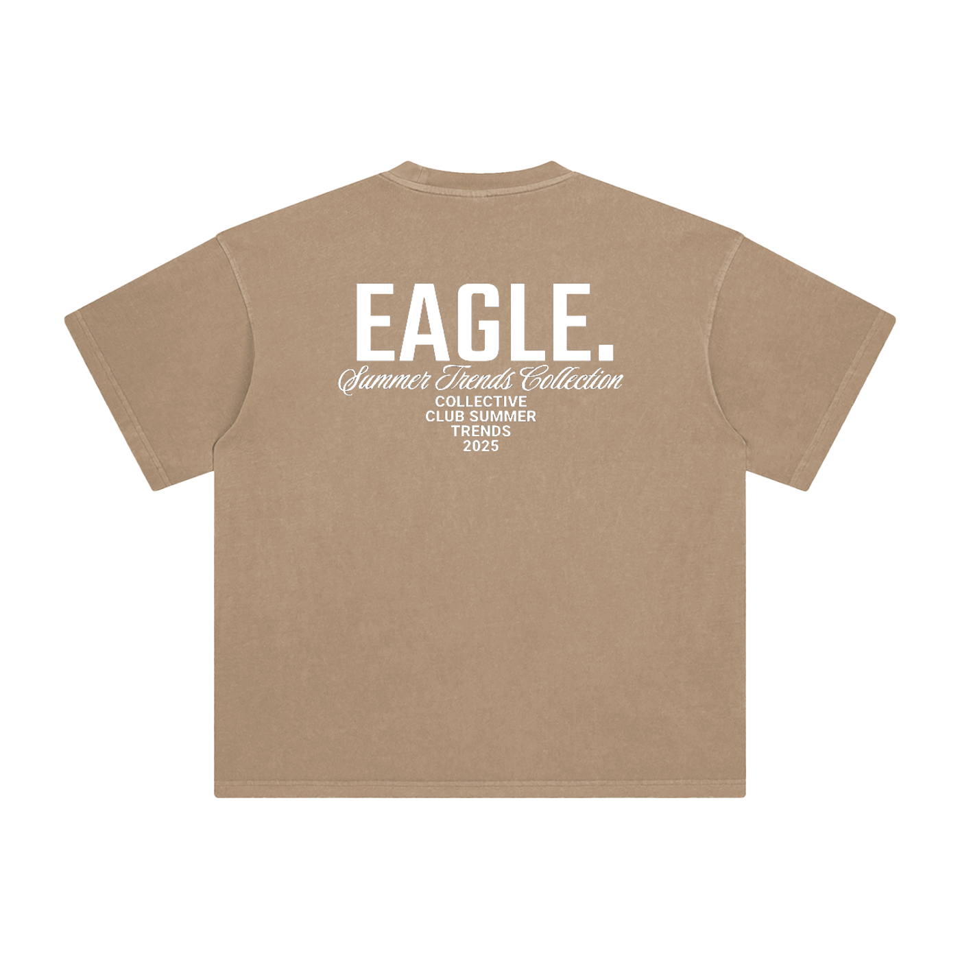 【IONSEOUL】Eagle pigment washed over T-shirt 4JH269 EAGLE Oversized Summer Trends T-Shirt - 9 COLOURS – EAGLE.